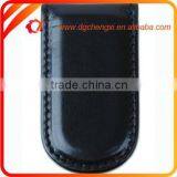 High Quality Genuine Leather Money Clip Custom Blank Money Clip
