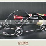 Metal Car Wine Bottle Rack thumbnail-1