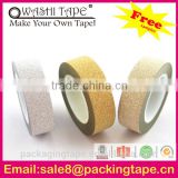 Top quality golden sparkle tape