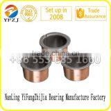 Hot Sale Oilless Bearing Series DU Bush Black PTFE Coated ,SF-1F0808,Flanged Plain Bush thumbnail-1