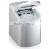 Compact Portable Silver Ice Maker Countertop Ice Cube Maker Machine thumbnail-3