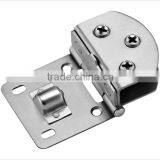 HJ-064 New Design 10cm Semicircle Single Hinge Glass Cabinet Hinge Made in China Display Cabinet Hinge thumbnail-2