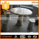 Natural Yellow Marble Chair With Hand Sculpture thumbnail-6