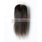 Hot Selling 4*4 Silky Straight Wave Natural Black Lace Closure With Brazilian Virgin Hair thumbnail-4