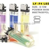 flint lighter with LED