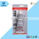 Non-odor Neutral Curing High-temp Resistance Grey RTV Silicone Gasket Maker Adhesive Glue thumbnail-1