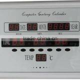 Digital Calendar Home Decor Indoor Digital Clock Electronic Digital Wall Clock