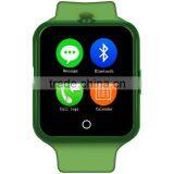 NO.1 D3 Smartwatch Phone-Green 1.22 Inch MTK6261 Sleep Monitor Heart Rate Test Camera Sedentary Reminder Alarm