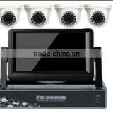 4ch Dvr Cctv Camera Kit With 7' Inch Lcd High Quality of Products thumbnail-1