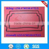 Factory Custom Rectangle Silicone Flat Washer Rubber Gasket Manufacturer thumbnail-1