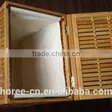 Top Quality Manmade Bamboo Laundry Basket for Bathroom
