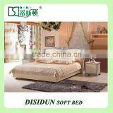 Modern Bedroom Set Furniture, Super King Size Fabric Bed DS-001