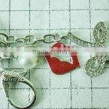 Our New Design L O V E Shape Metal Keychain