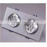 Super Bright Epistar 1400lumen Ip65 Dimmable White Square 14w Led Down Light Lamp