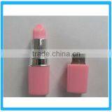 Lipstick U Disk Custom Logo USB Flash U Disk Plastic Lipstick U Disk thumbnail-3