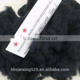 100% Sheep Cashmere, 20.5mic& 40-50mm, Dyed Dark Blue Color, 100% Real Color thumbnail-4