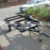 4x8 Black Folding Trailer /utility Trailer thumbnail-2