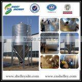 Vertical Yellow Maize Soybean Storage Steel Silo thumbnail-6