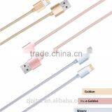 New Arrival Customized Wholesale Metal Braided Usb Cable 2 in 1 Mirco Usb Cable Multi-function Usb Charger Cable thumbnail-3