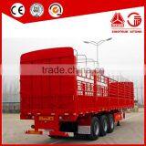 Truck Trailer Type Two Storages Cow Livestock Fence Truck Trailer/cattle Transport Trailer for Sale/livestock Trailer thumbnail-5