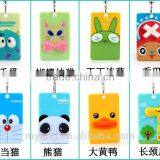 BPA Free Lovely Cartoon Silicon Card / ID Holder Luggage Tag Bank / Bus / Credit Card Cover thumbnail-2