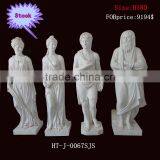 White Marble Figure Statues For Plaza thumbnail-1