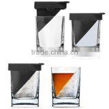 Whiskey Glass With Silicone Ice Form thumbnail-1