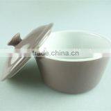 Wholesale Color Glazed Ceramic Soup Tureen With Lid/cover in Stock thumbnail-2