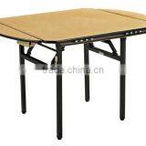 Hot Sale PVC Covered Plywood Square/Round Folding BanquetTable QZ6008 thumbnail-2