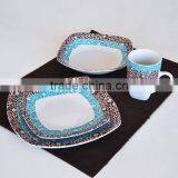 16pcs Ceramic Dinnerware Set,porcelain With Decal thumbnail-1