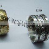 Silver Plated Brass Napkin Ring thumbnail-2