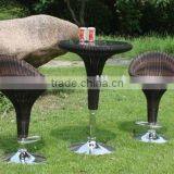 Fashion Wicker/Rattan Outdoor Furniture Bar Chair Set thumbnail-1