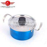 New Design 3pcs Colorized Stainless Steel Soup Pot thumbnail-3