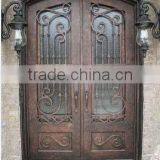 Bisini Wrought Iron Double Entry Door (BG90098)