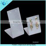 Oem White Acrylic Earphone Display Holder thumbnail-5