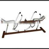 AMAZING !!!!!! European Standard Good Quality Double Rower Machine Modern Outdoor Gym Equipment (HA-12602) thumbnail-1