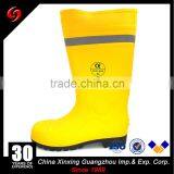 Relective Tape Rain Boots Custom Printing Logo Rain Safety Boots Wholesale thumbnail-1