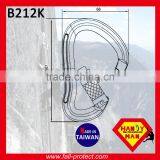 Aluminum Material Rescue Rock Climbing 23KN Carabiner With B Type thumbnail-2