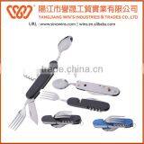 A21-106ALL Super Quality Stainless Steel Camping Tool With Aluminum Chip Handle thumbnail-1