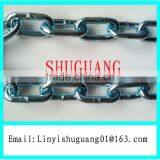 Welded Zinc Plated Iron Chain(Made In Linyi),Q195 Korean Standard Link Chain thumbnail-1