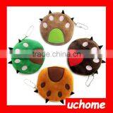 UCHOME Custom Animal Fruit Design Mini Zip Plush Key Money Coin Purse thumbnail-5
