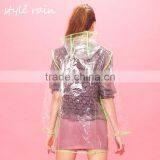 Transparent EVA/TPU Raincoats Woman Fashion Raincoats thumbnail-3