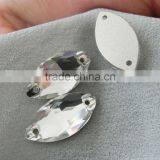 Clear Crystal Flat Back Stone Sew-on Stone Dress Decoration thumbnail-1