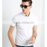 2016 Handsome Young Man Basic Blank Tshirt no Label pk Polo T-shirt thumbnail-5