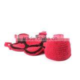 Cute Newborn Photography Props/crochet Baby Outfit/hand Made Knitted Pattern Baby Costume thumbnail-5