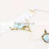 American Export Handcraft Lace Set Jewelry Bride Dancing Party Bracelet Set Wholesale thumbnail-4