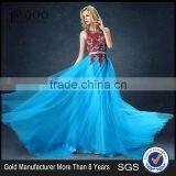 Factory Real Picture Low Back Sleeveless Lace Corchet Floral Wedding Dress Evening Dress Ball Grown thumbnail-1