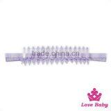 FDK261 Hot Pink Girls Hair Headband With Pearls Fold Over Ealstic Headbands Top Design Baby Headband thumbnail-4