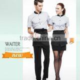 Juqian 2016 Custom Design Restaurant Hotel Waiter Waitress Uniform thumbnail-2