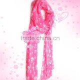 Fashion Pure Pink Scarf thumbnail-1